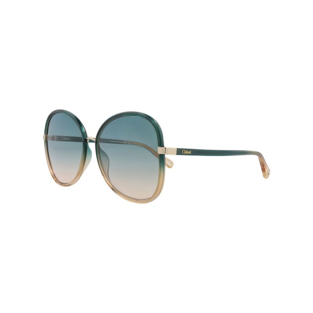 Round-Frame Injection Sunglasses - Picture 2 of 5